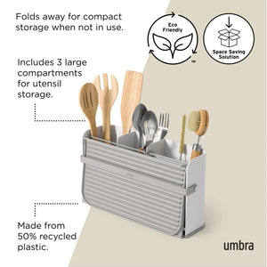 Umbra 'Sling' Dish Rack, White/Grey