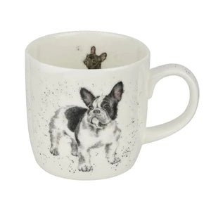 Wrendale Designs Mug 11oz, 'Frenchie' Dog