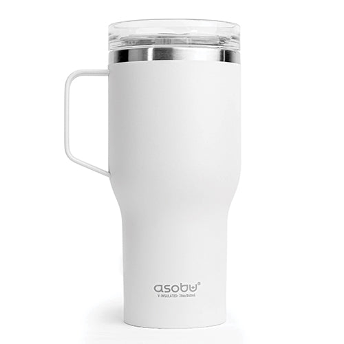 Asobu 360 Travel Mug 840ml | 23oz, White