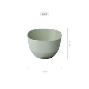 Mepal SILUETA Small Bowl 4.5 Inch, Nordic White