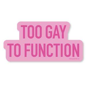 Classy Cards Vinyl Sticker Pack of 5, Pride Collection