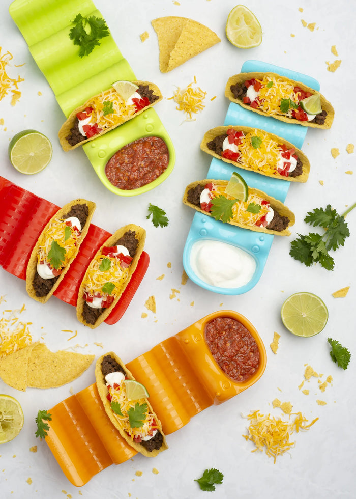 Prepara Taco Holder 'Tacopillar' Caterpiller Set of 4