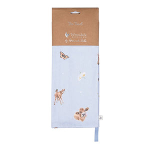 Wrendale Designs Tea Towel, 'Farmyard Friends'