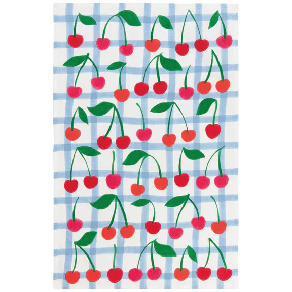 Danica Jubilee Tea Towel, Very Cherry