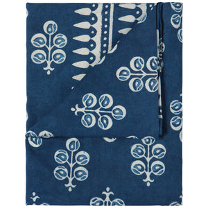 Danica Heirloom Tablecloth 60 x 90 Inch, Hawthorn Block Print