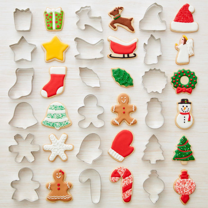 Wilton Christmas Cookie Cutters Set of 18