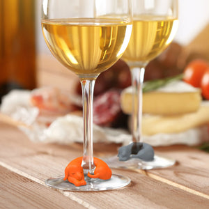 FRED Wine Markers Set of 6, Winer Dogs