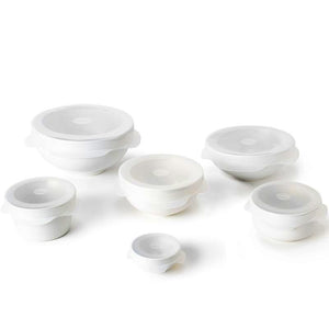 W&P Silicone Round Stretch Lids Set of 6