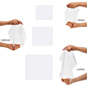 W&P Silicone Stretch Wraps Set of 3