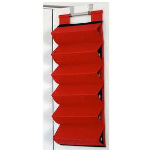 Brilliant Zebag 6-Bottle Wine Bag, Red