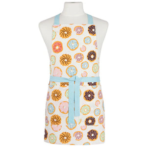 Danica Jubilee Apron Adult with Tea Towel Set, Donuts