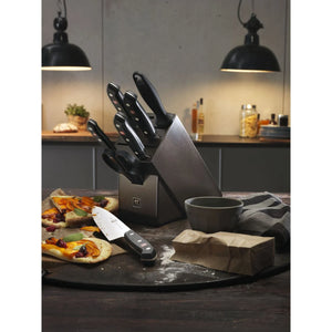 Zwilling Tradition 7pc Knife Block Set with Bonus Contemporary 8pc Steak Knife Set