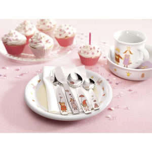 ZWILLING Children's Flatware Set of 4, Prinzessin Emilie