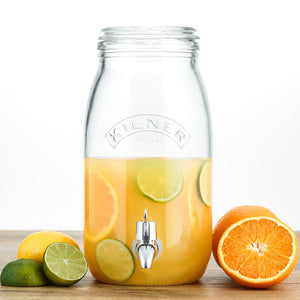 Kilner Glass Beverage Dispenser 3L