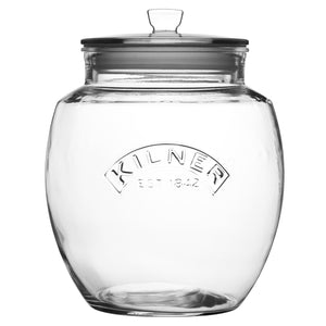 KILNER Universal Push-Top Storage Jar 4L