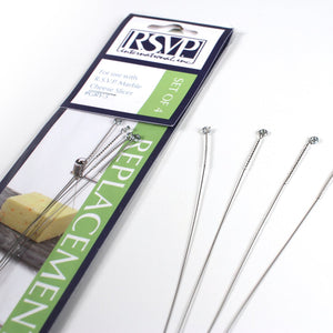 RSVP Replacement Wires Set of 4 (Compatible with RSVP Marble Cheese Slicer #GRY5)