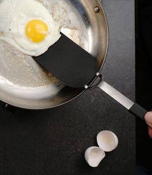 RSVP Medium Flexible Nylon Spatula, Black