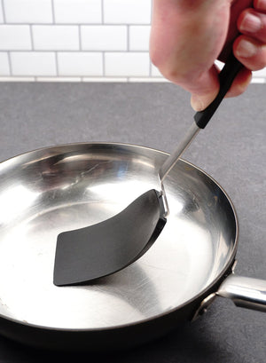 RSVP Medium Flexible Nylon Spatula, Black