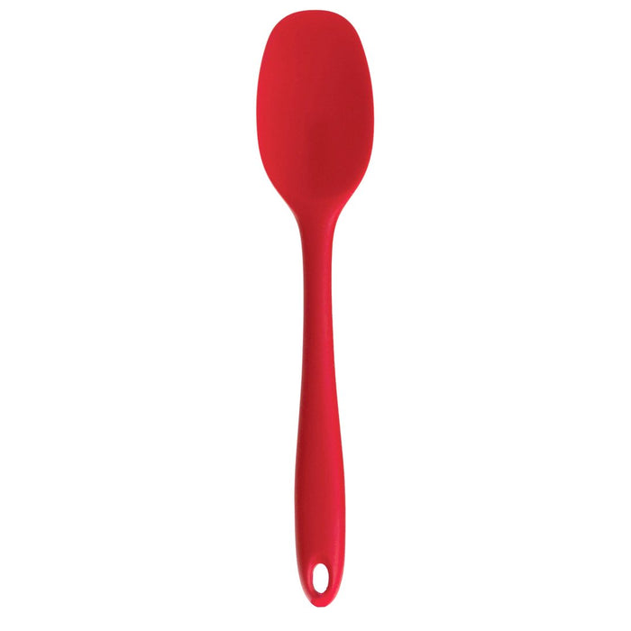 RSVP Silicone Spoon 11 Inch, Red