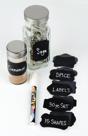 RSVP Reusable Spice Labels