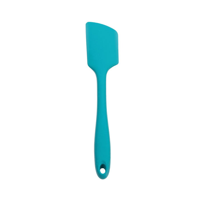 RSVP Silicone Spatula 11 Inch, Turquoise