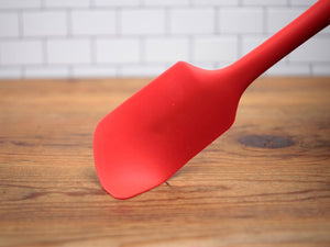RSVP Silicone Spatula 11 Inch, Red