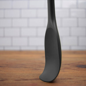 RSVP Silicone Spoon 11 Inch, Black