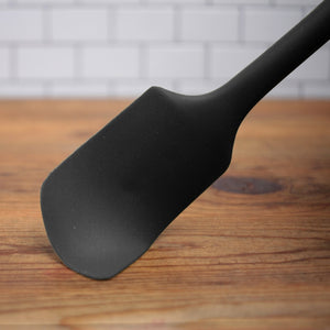 RSVP Silicone Spatula 11 Inch, Black