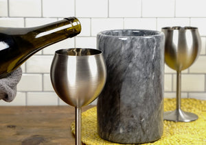 RSVP Wine Cooler, Grey Marble