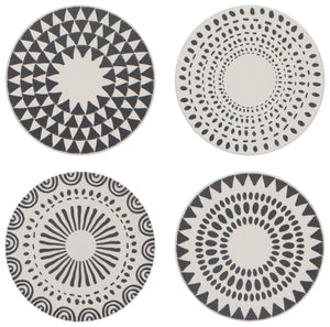 Danica Now Designs Soak Up Coasters Set of 4, Orbit