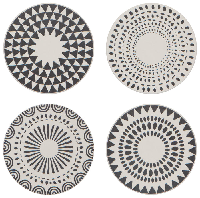 Danica Now Designs Soak Up Coasters Set of 4, Orbit