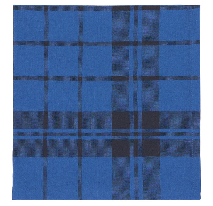 Danica Now Designs Second Spin Cloth Napkins Set of 4, Plaid Indigo