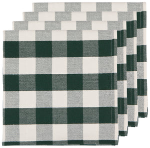 Danica Now Designs Second Spin Cloth Napkins Set of 4, Buffalo Spruce Green