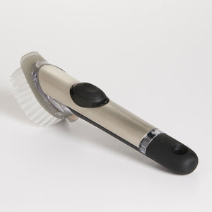 OXO SteeL Soap Squirting Dish Brush