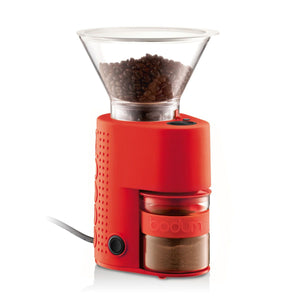 Bodum BISTRO Electric Coffee Grinder, Red