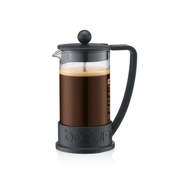 Bodum Brazil French Press Coffee Maker 3-Cup, Black