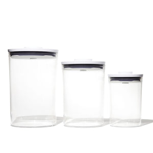 OXO POP 2.0 Round Containers Set of 3