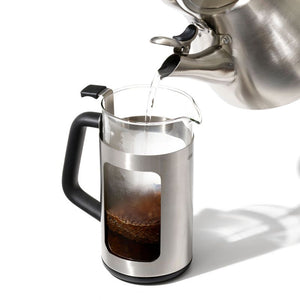 OXO BREW 8-Cup French Coffee Press with GroundsLifter™