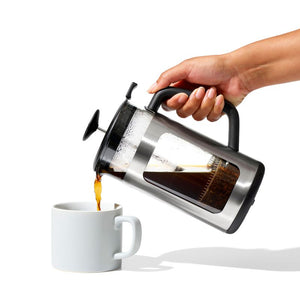 OXO BREW 8-Cup French Coffee Press with GroundsLifter™