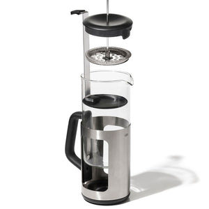 OXO BREW 8-Cup French Coffee Press with GroundsLifter™