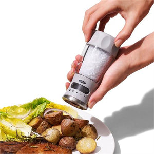 OXO Adjustable Mess-Free Salt Mill Grinder