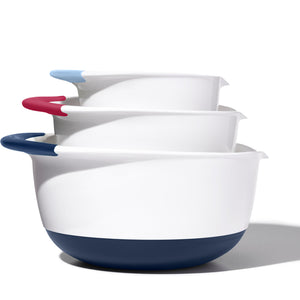 OXO Mixing Bowls Set of 3, Plastic