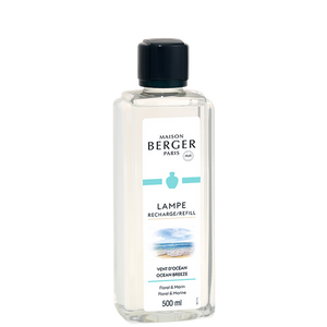 Maison Berger Lamp Fragrance Refill 500ml, Ocean Breeze
