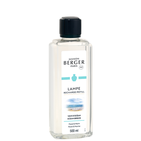 Maison Berger Lamp Fragrance Refill 500ml, Ocean Breeze
