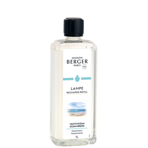 Maison Berger Lamp Fragrance Refill 1L, Ocean Breeze