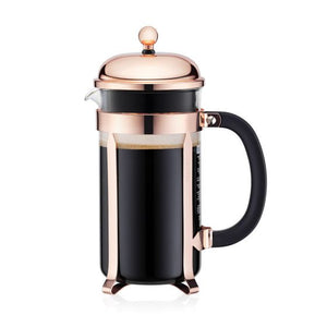 Bodum Chambord French Press Coffee Maker 8-Cup, Copper