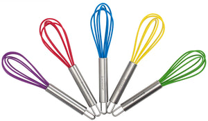 Danesco Mini Silicone Whisk (Assorted Colours)