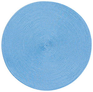 Danica Now Designs Disko Round Placemat, French Blue