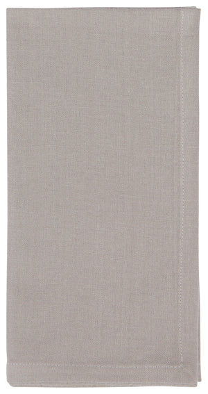 Danica Now Designs Spectrum Cloth Napkins Set of 4, Cobblestone Grey