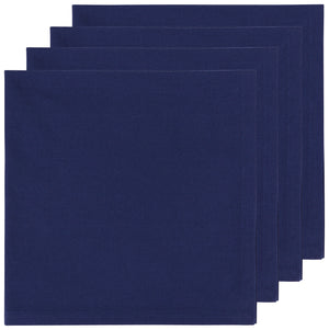 Danica Now Designs Spectrum Cloth Napkins Set of 4, Indigo Blue